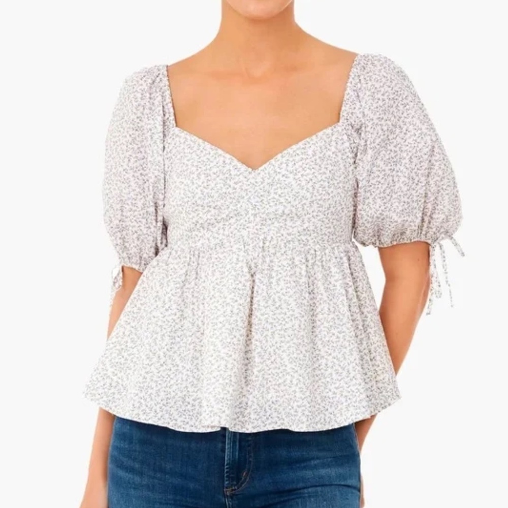 Tuckernuck Hyacinth House Floral Blouse
